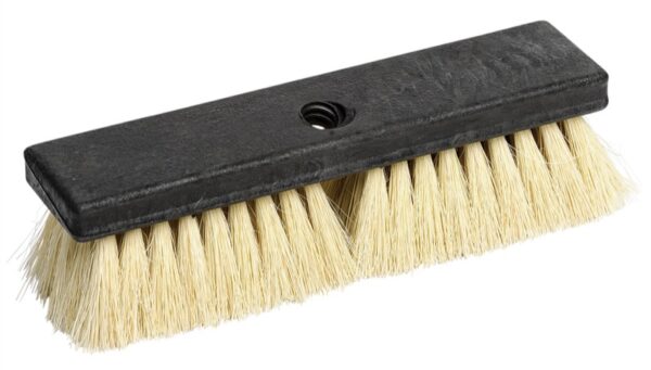 10" Carpet Brush with White Tampico Bristles