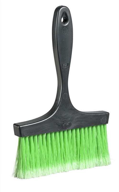 Plastic Whitewash Brush with Green Flagged Bristles