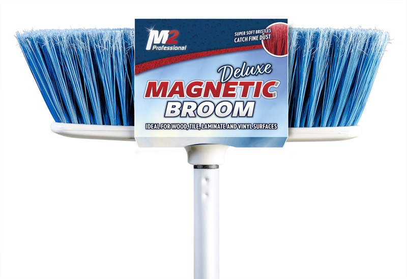 Pluto Large Magnetic Broom With 48 Metal Handle