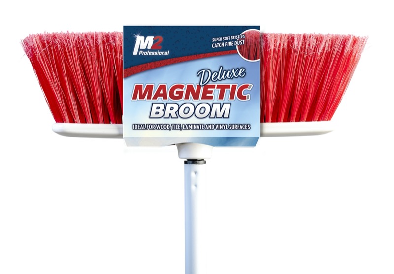 Pluto Large Magnetic Broom With 48 Metal Handle