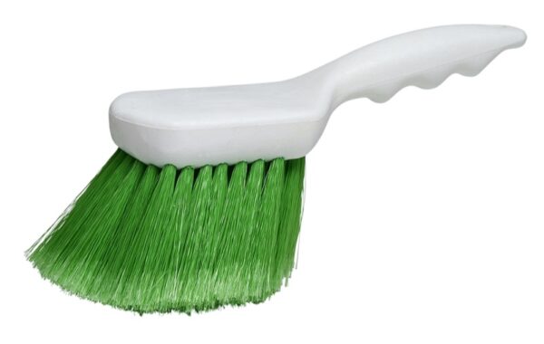 9" Detail Brush with green poly flagged bristles