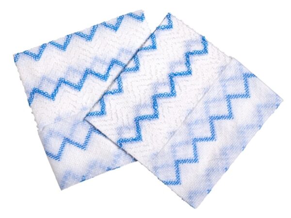 Disposable microfiber cloths in 12" x 12"