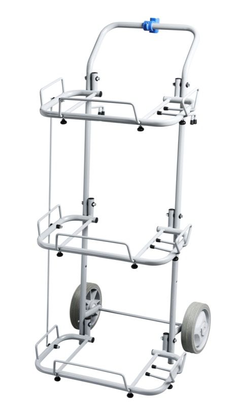 MicroFibre Charging Trolley - Medium size with 3 levels