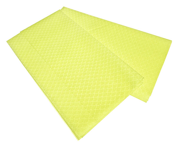Oil Treated Dusting Cloths - 24” x 24” - Yellow - Image 3