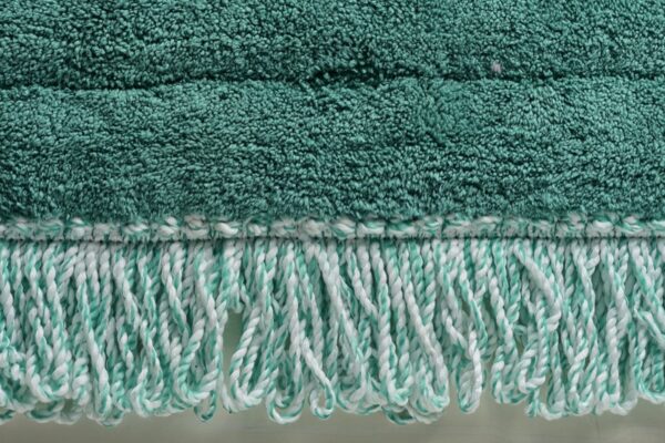 Microfiber Dry Pad with Fringe - Green