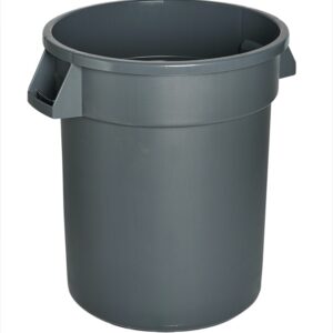 Garbage Container in Grey