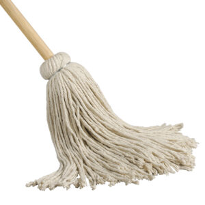 Cotton Yacht Mop with Wood Handle