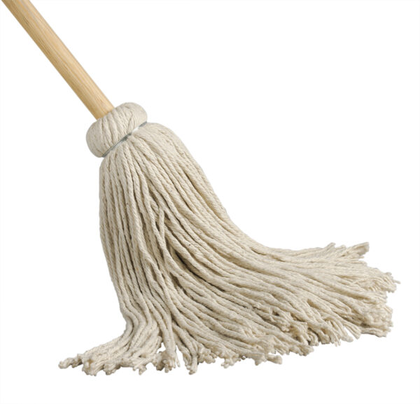 Cotton Yacht Mop with Wood Handle