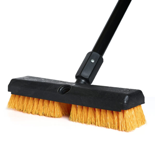 10" Plastic Deck Scrub Brush