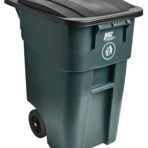 Rolling Waste Container with Lid