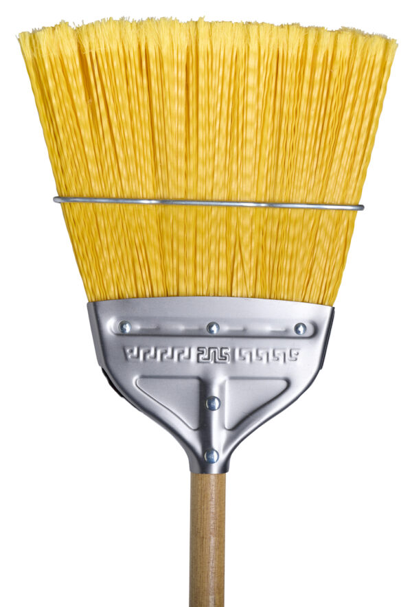 Industrial Broom with 48" Wood Handle