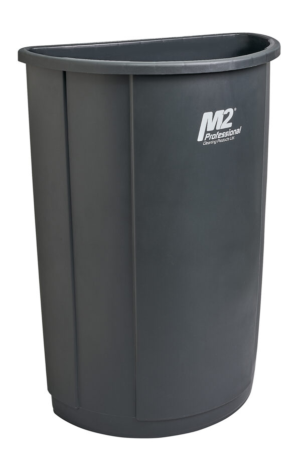 21 Gal Half Round Garbage Container