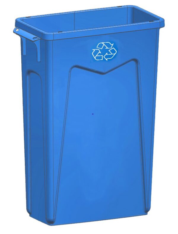 Mavrik 23 GAL Slim Recycling Container