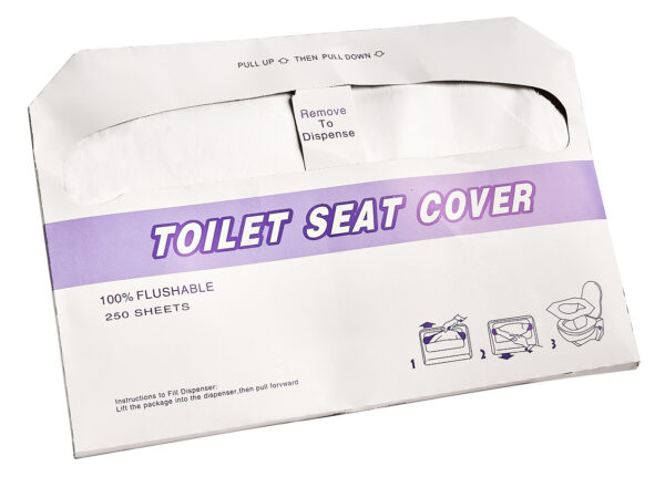 Toilet Seat Covers - Half Fold - 250 Sheets