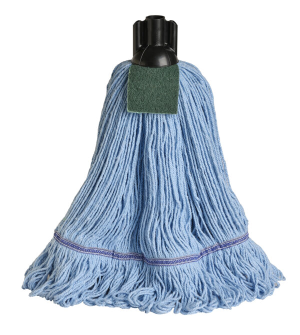 Micro-Tech Detachable Looped-End Mop With Scrubber