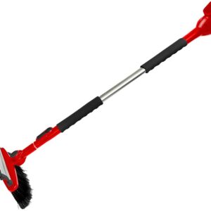 40"-64"/101cm-163cm 3-in-1 HD Telescopic Snow Brush with Squeegee and Ice Scraper